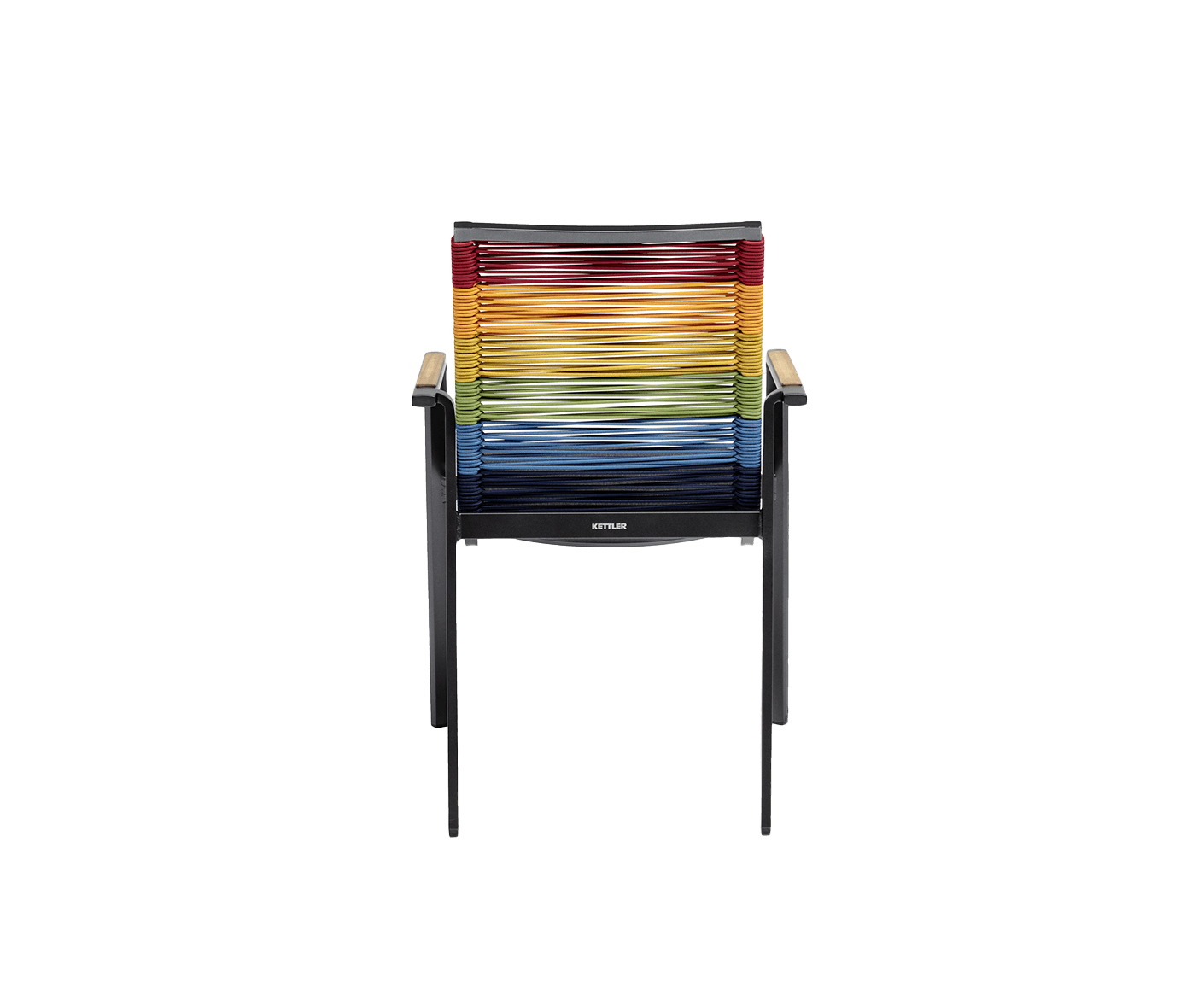 Kettler Diamond Gartenmöbel-Set 5-teilig Regenborgenfarben / Anthrazit