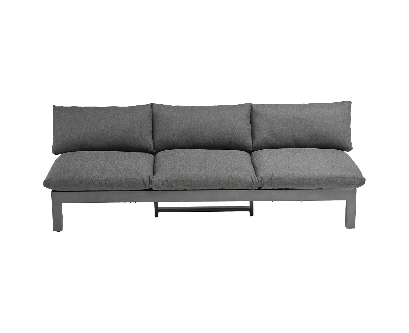 Kettler Comfort Lounge 3-Sitzer, Sonnenliege Anthrazit Matt / Graphit