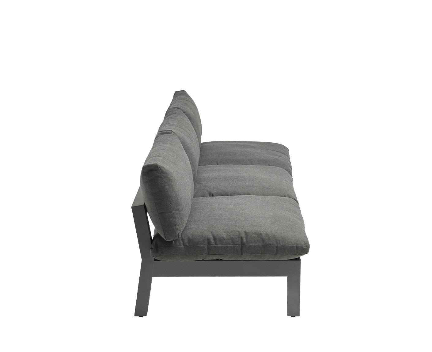Kettler Comfort Gartenlounge inkl. Tisch Anthrazit / Graphit
