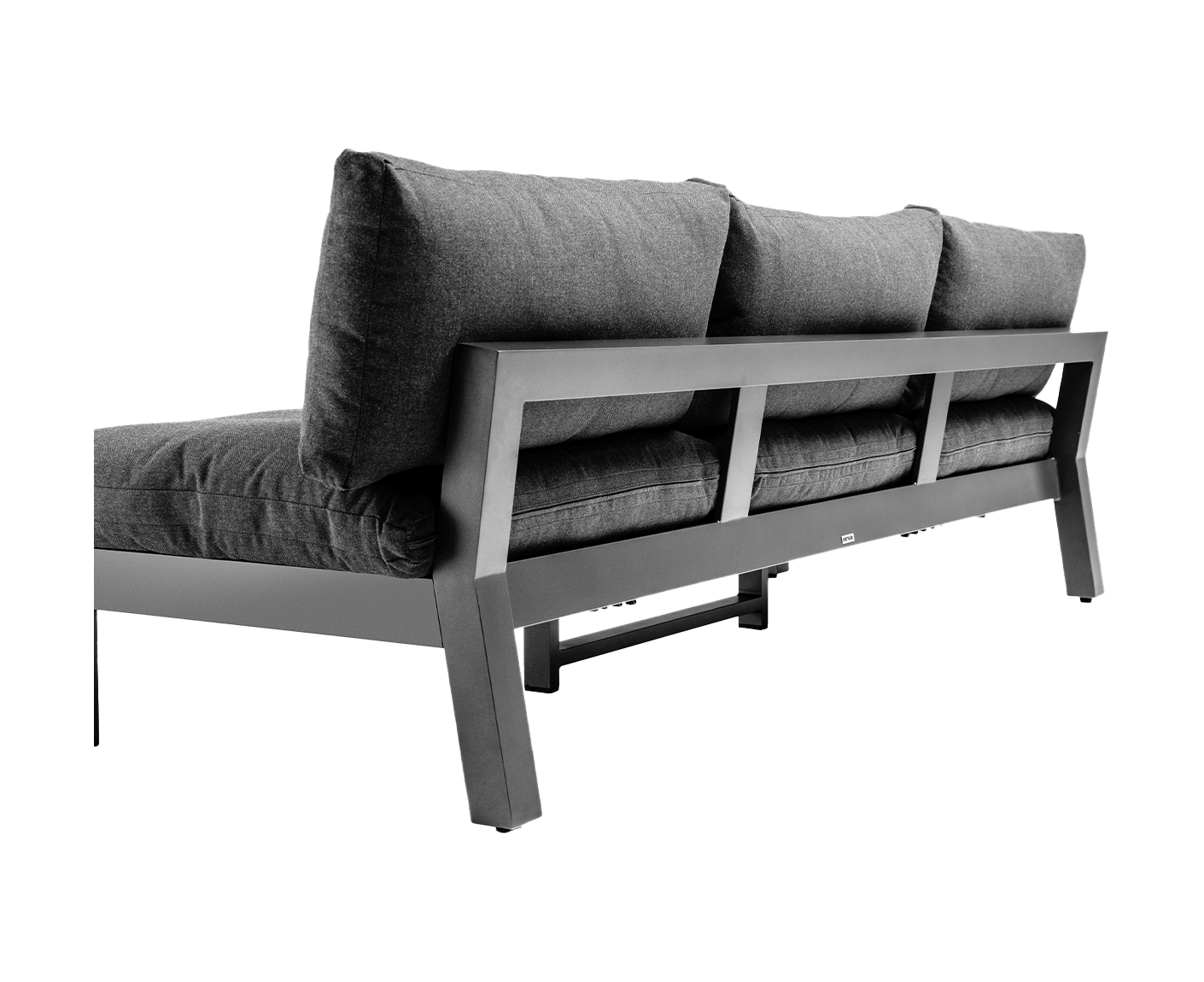 Kettler Comfort Gartenlounge inkl. Tisch Anthrazit / Graphit
