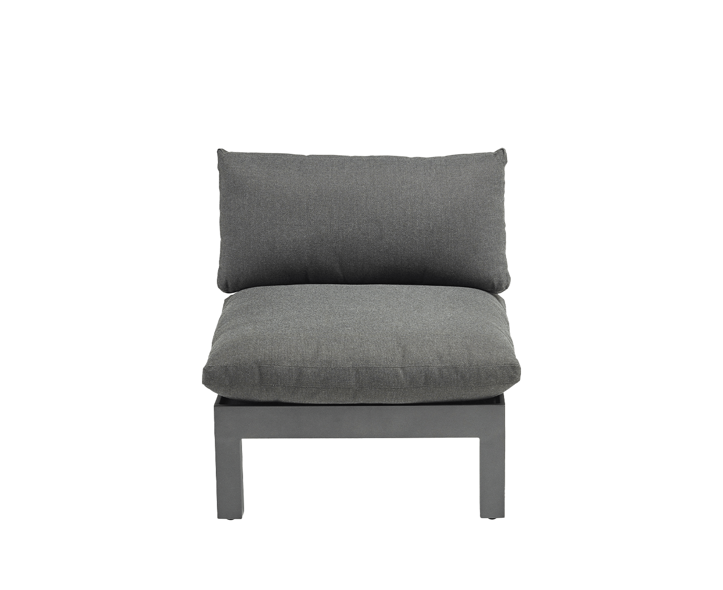 Kettler Comfort Lounge Mittelteil Loungesessel Anthrazit Matt / Graphit