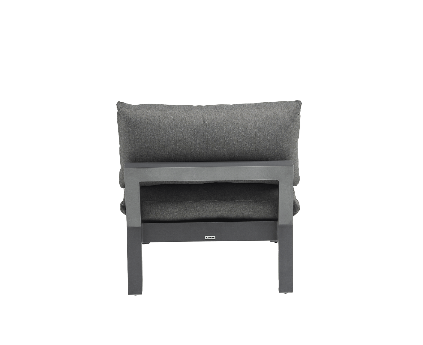 Kettler Comfort Lounge Mittelteil Loungesessel Anthrazit Matt / Graphit