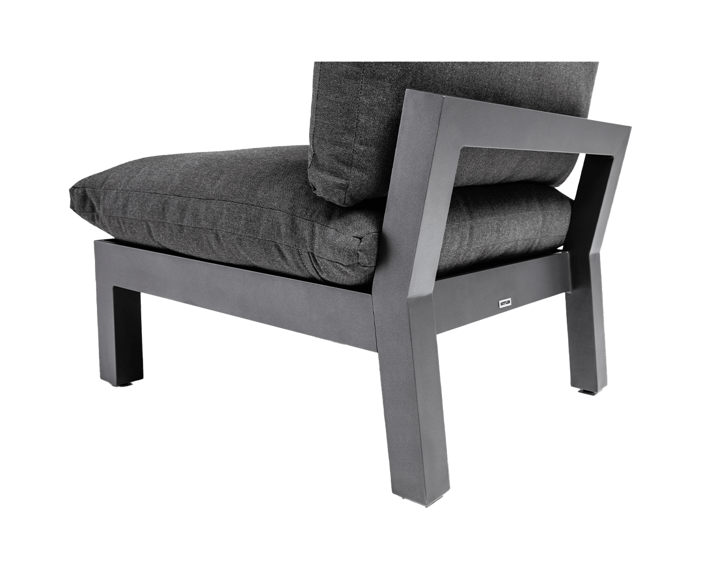 Kettler Comfort Gartenlounge inkl. Tisch Anthrazit / Graphit