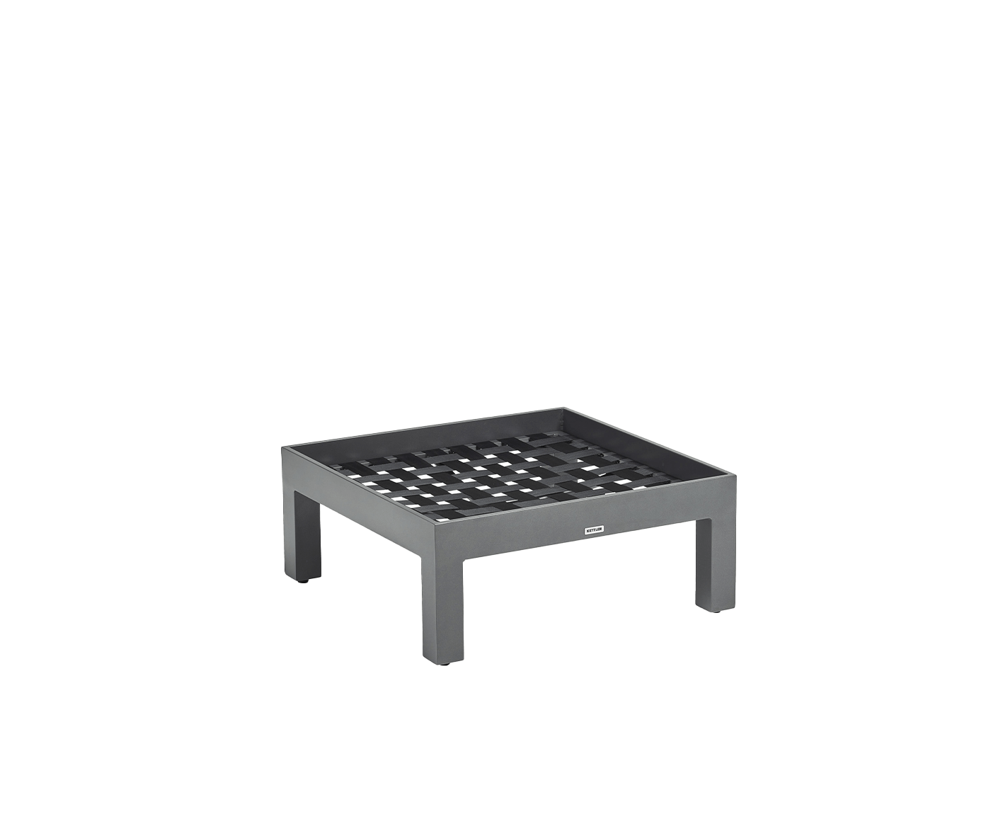 Kettler Comfort Lounge Hocker Anthrazit Matt / Graphit