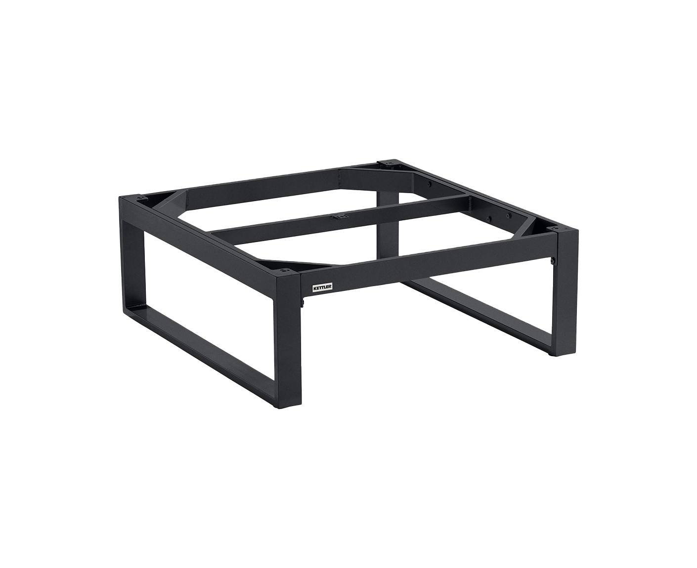 Kettler Ego Modular Gartenlounge 4-Sitzer Anthrazit / Sunbrella