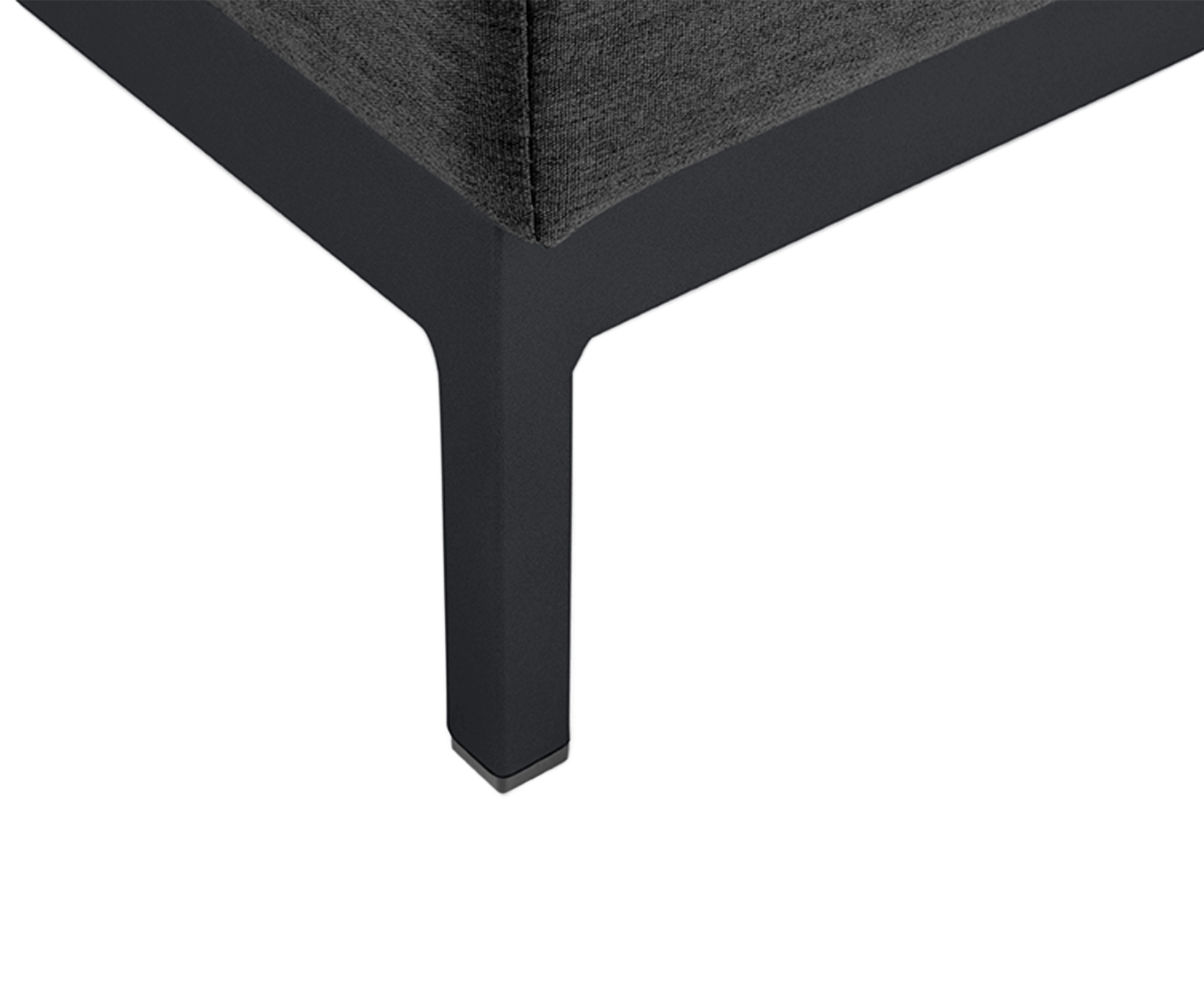 Kettler Ego Modular Gartenlounge inkl. Tisch Anthrazit / Sunbrella