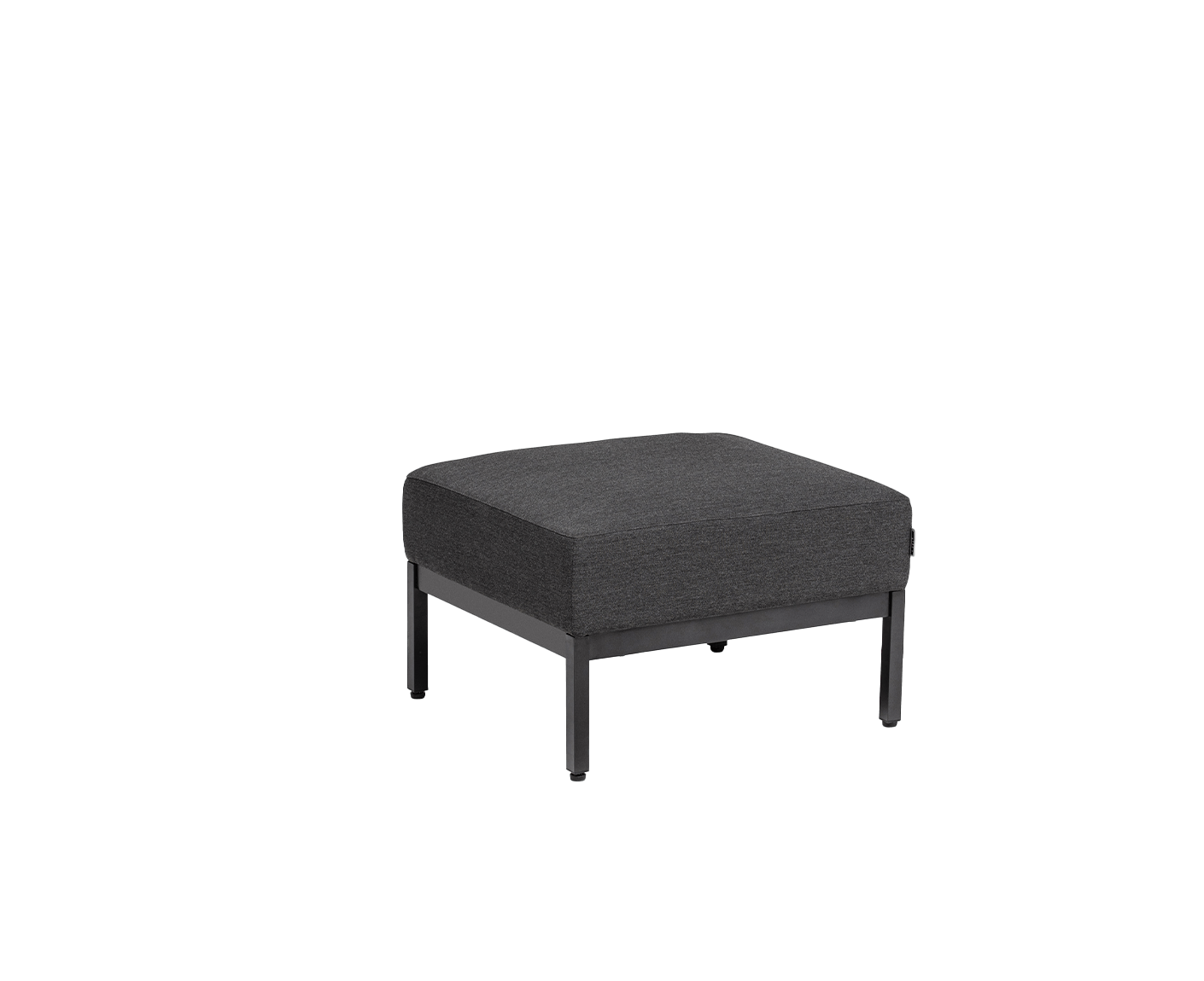 Kettler Pure Lounge Hocker Anthrazit / Sunbrella