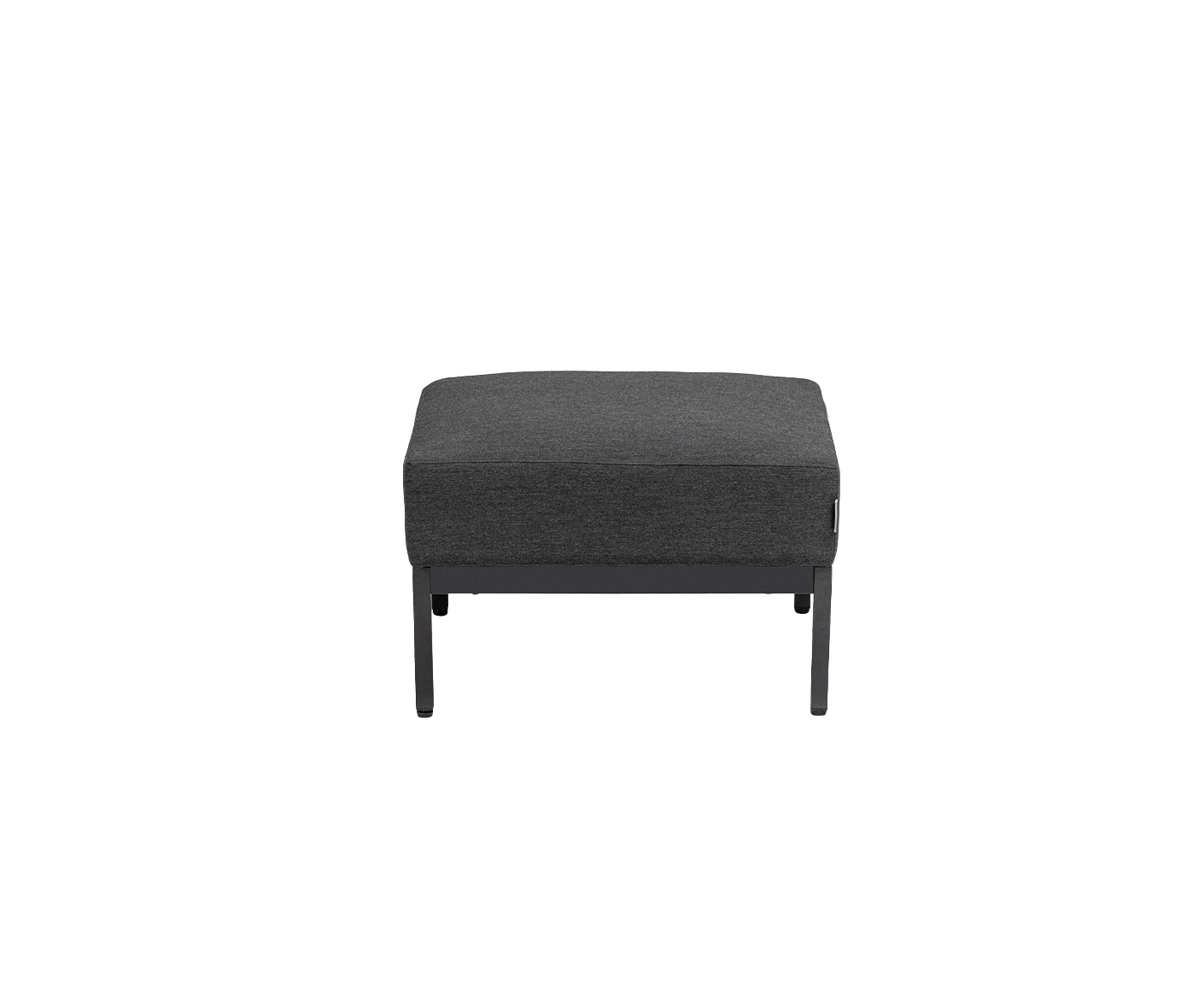 Kettler Pure Lounge Hocker Anthrazit / Sunbrella