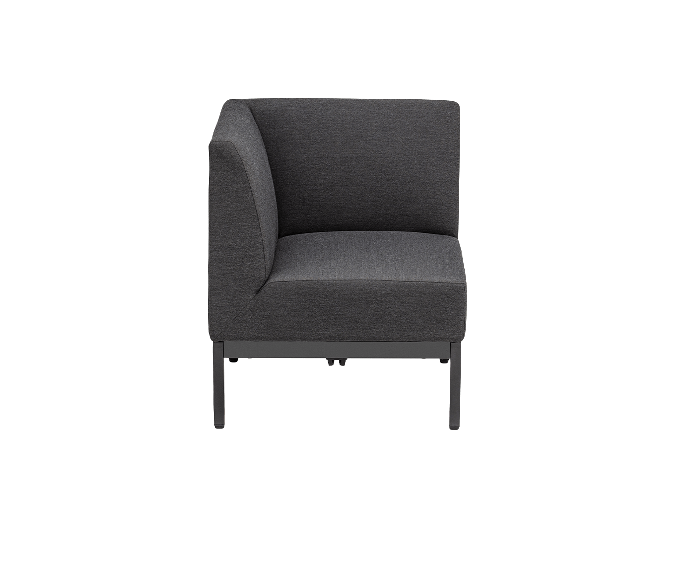 Kettler Pure Lounge Eckteil Anthrazit / Sunbrella