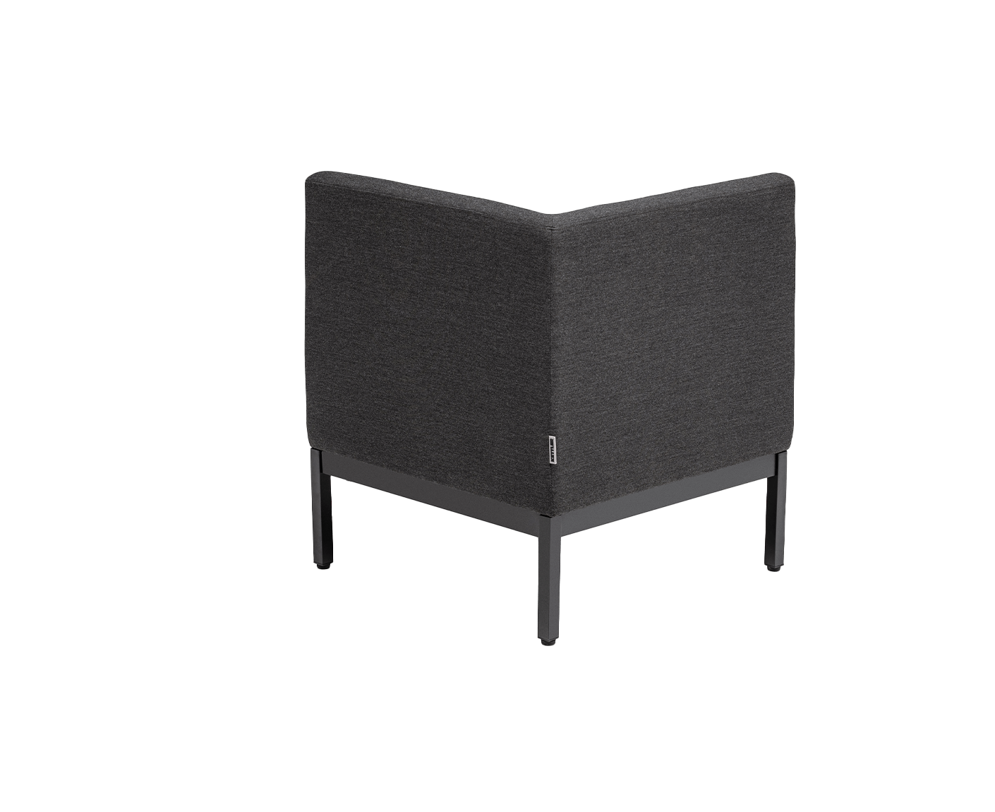 Kettler Pure Lounge Eckteil Anthrazit / Sunbrella