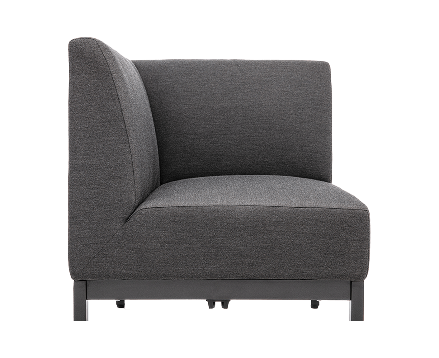 Kettler Pure Lounge Eckteil Anthrazit / Sunbrella