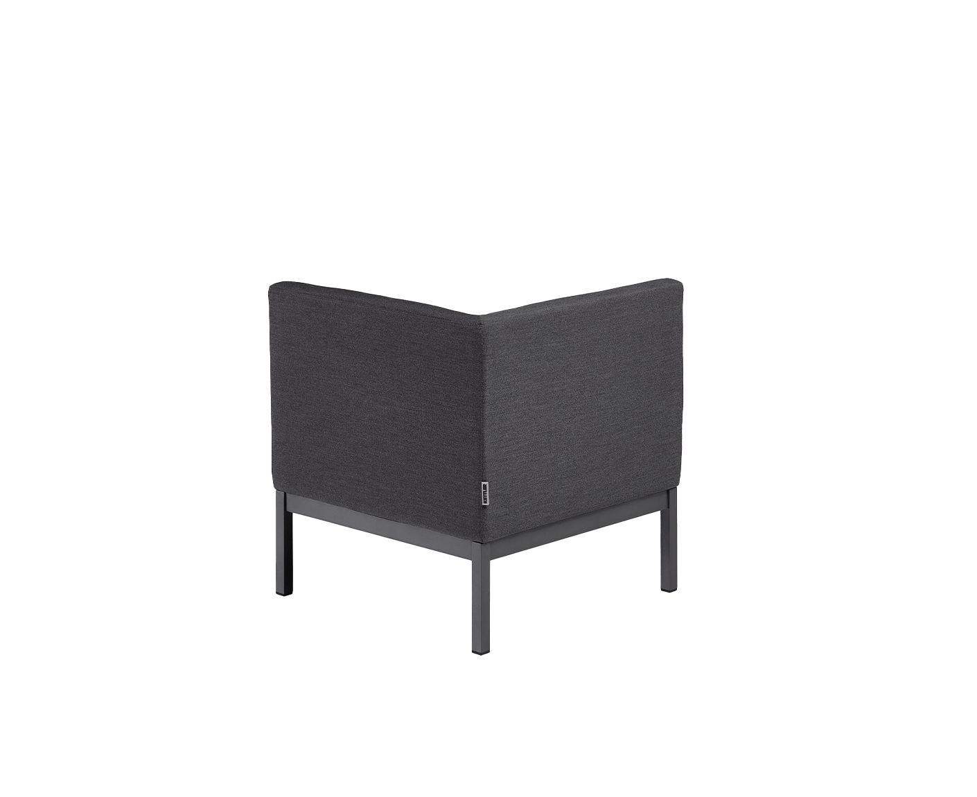 Kettler Pure City-Line Lounge Eckteil Anthrazit / Sunbrella