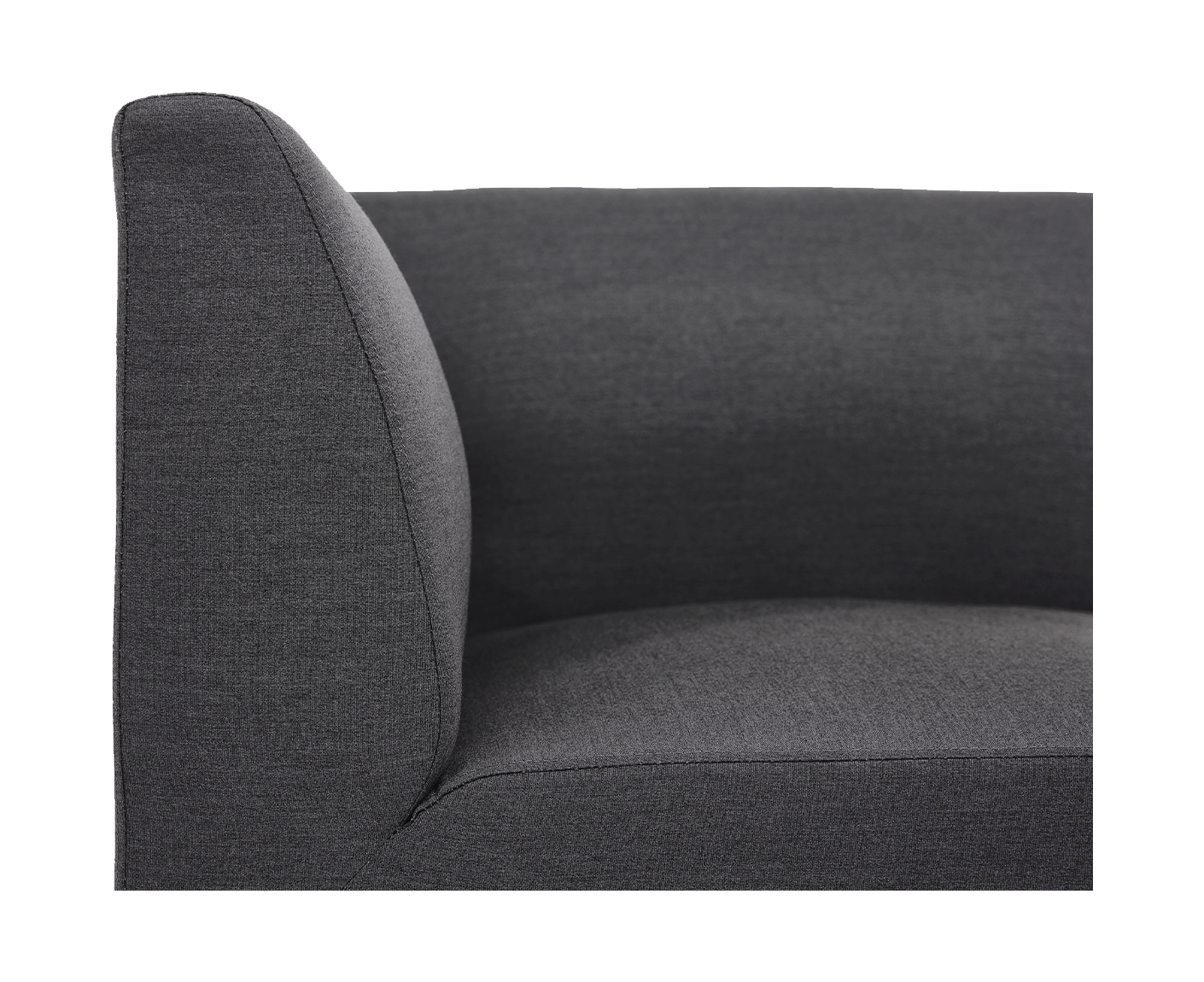 Kettler Pure City-Line Lounge Eckteil Anthrazit / Sunbrella