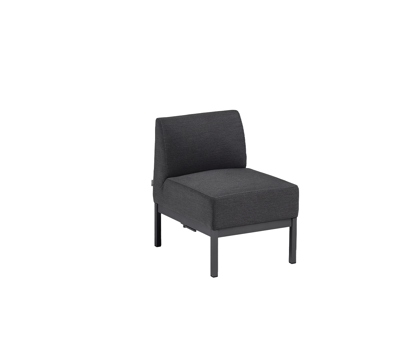 Kettler Pure City-Line Lounge Mittelteil Anthrazit / Sunbrella