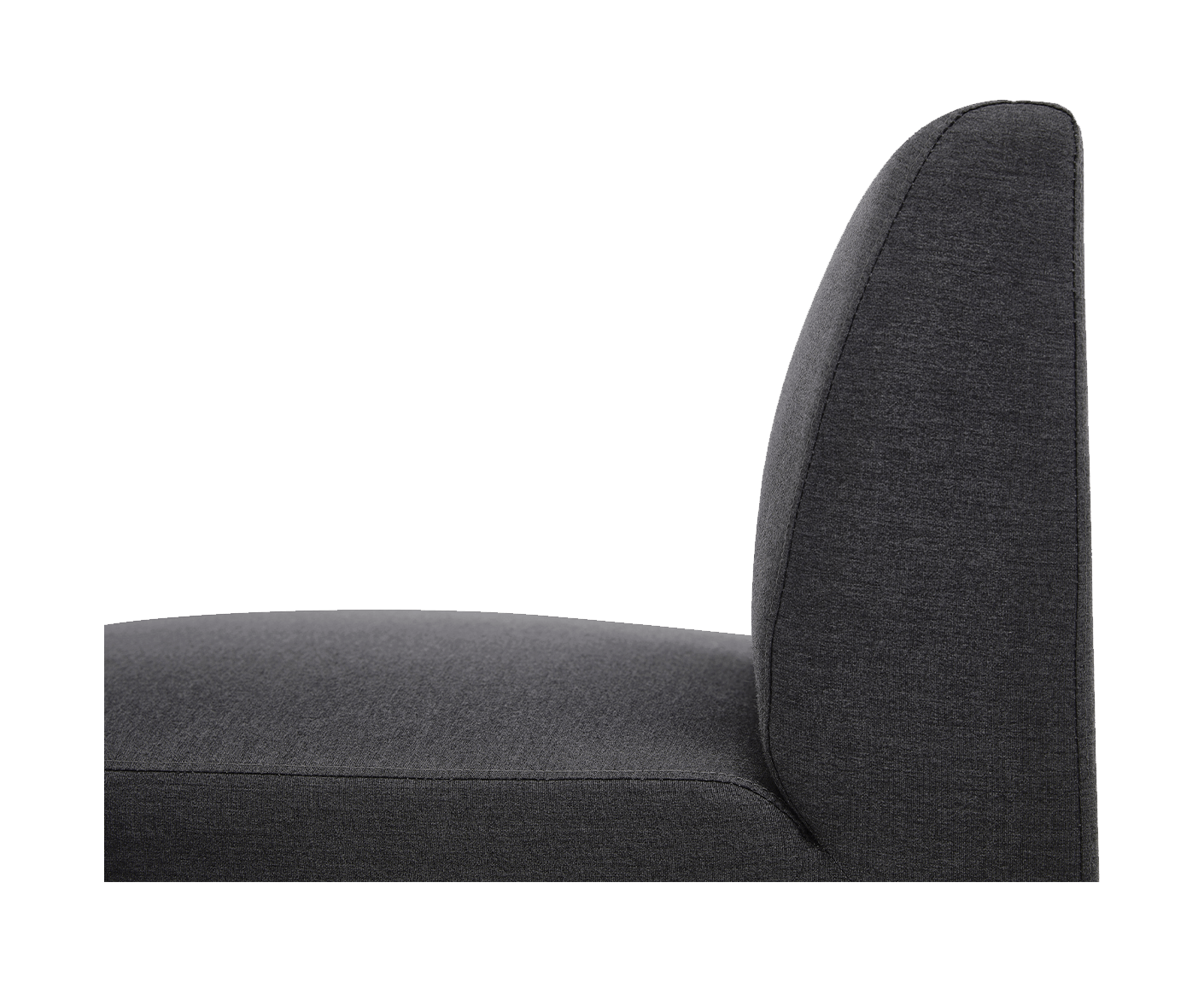 Kettler Pure City-Line Lounge Mittelteil Anthrazit / Sunbrella