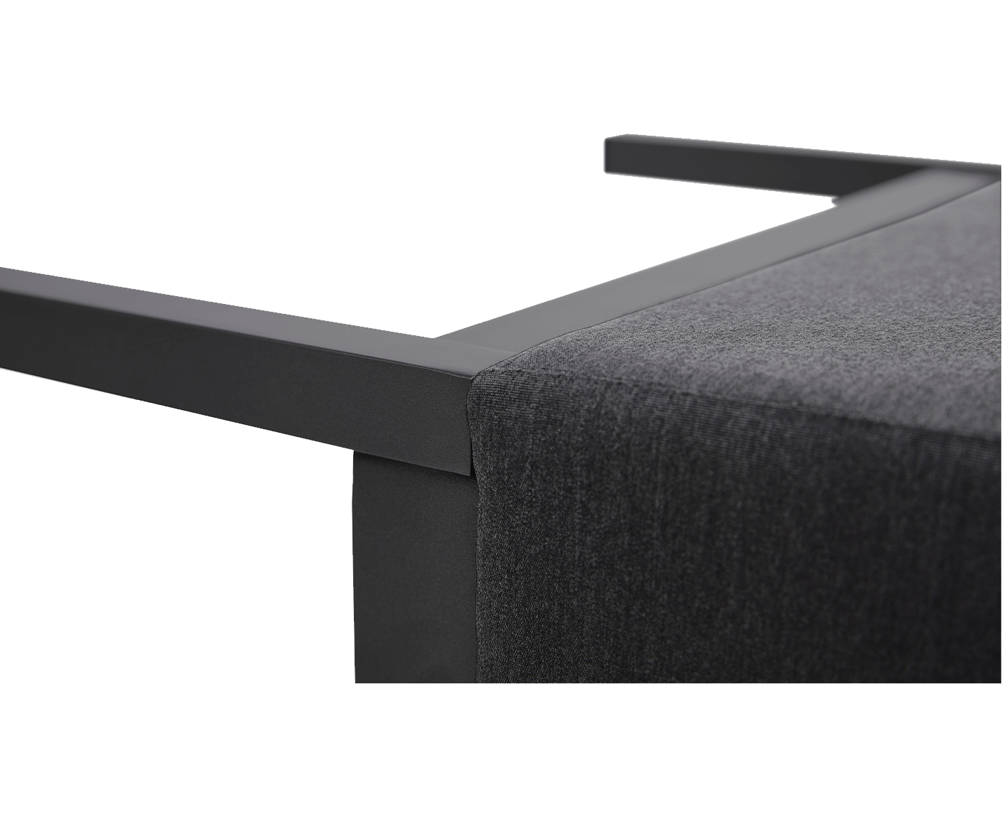 Kettler Pure City-Line Lounge Eckteil Anthrazit / Sunbrella