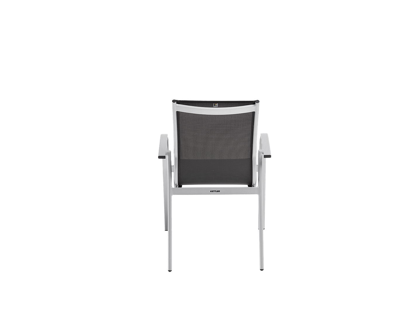 Kettler Tampa Gartenmöbelset 5-teilig 140/210 x 70 cm Silber / Anthrazit