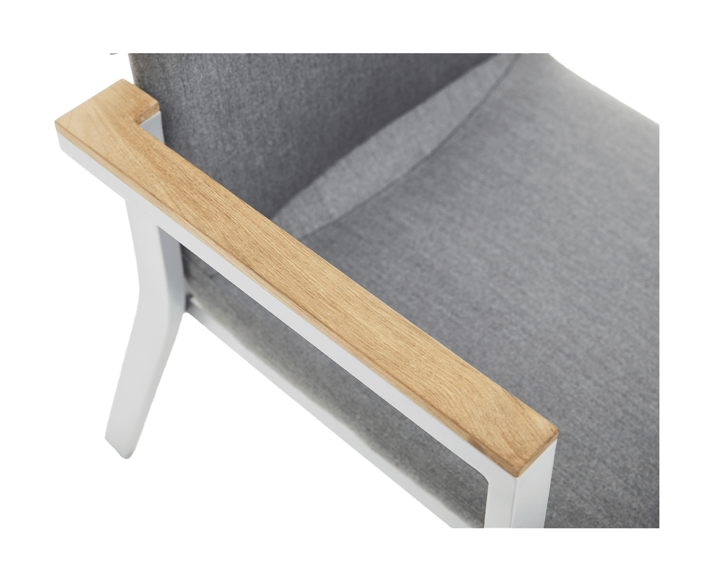 Kettler Rasmus Gartenmöbelset Silber / Grau / Teak