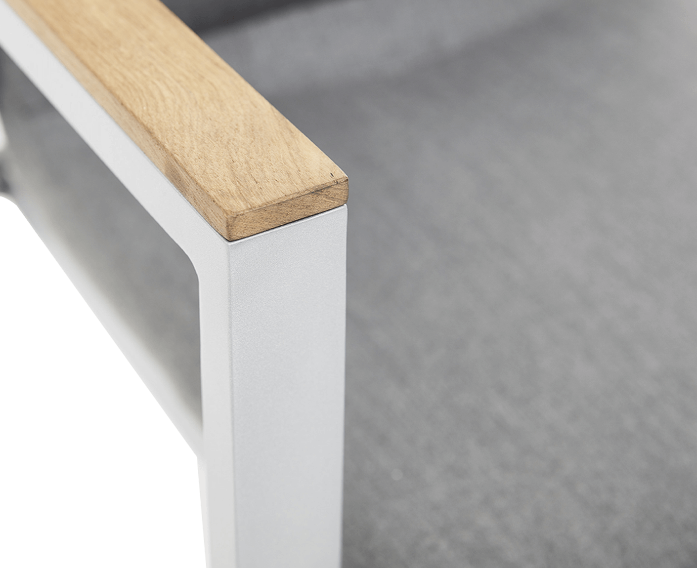 Kettler Rasmus Gartenmöbelset Silber / Grau / Teak