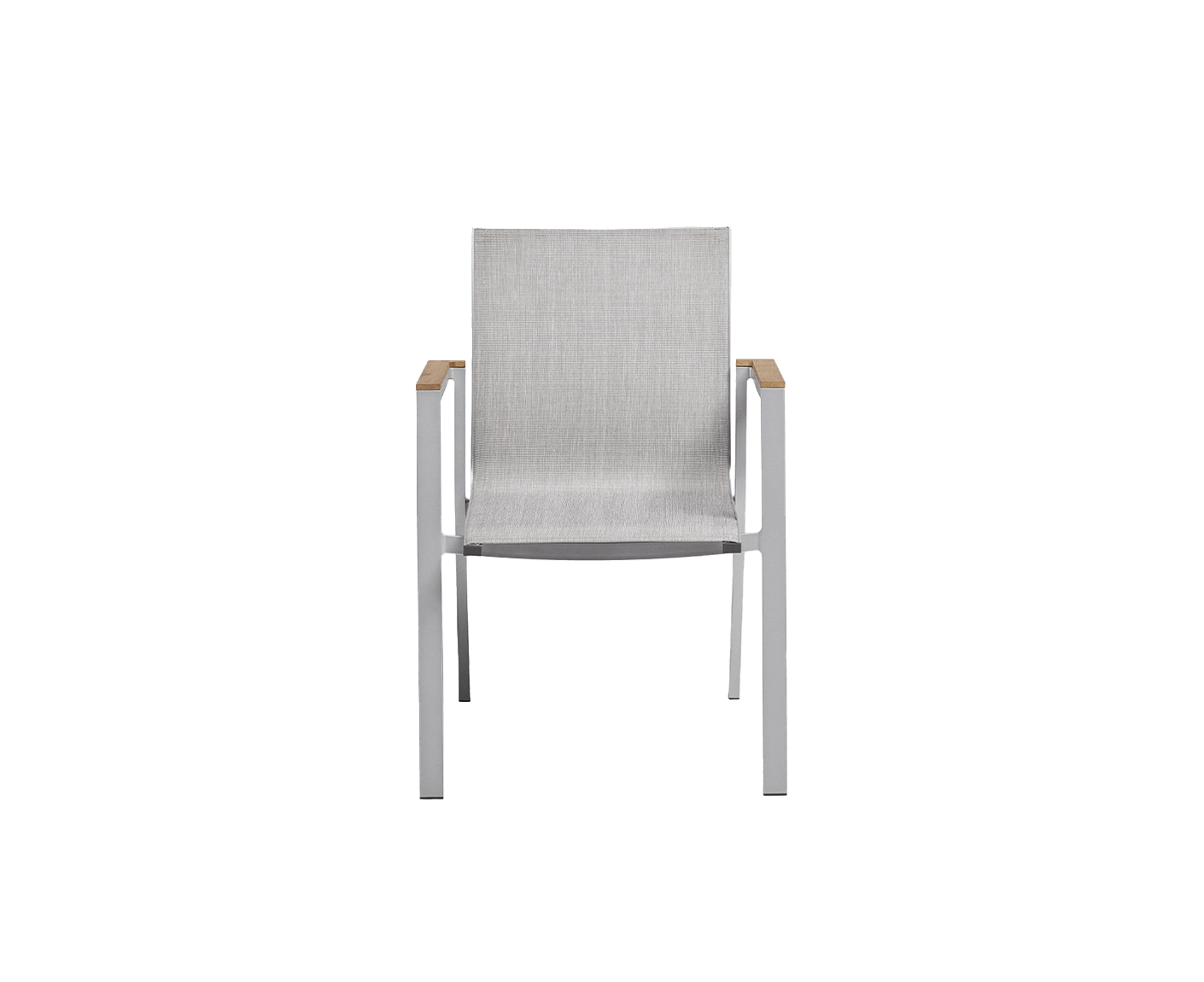 Kettler Rasmus Gartenmöbelset 5-teilig Silber / Grau / Teak 160x95 cm