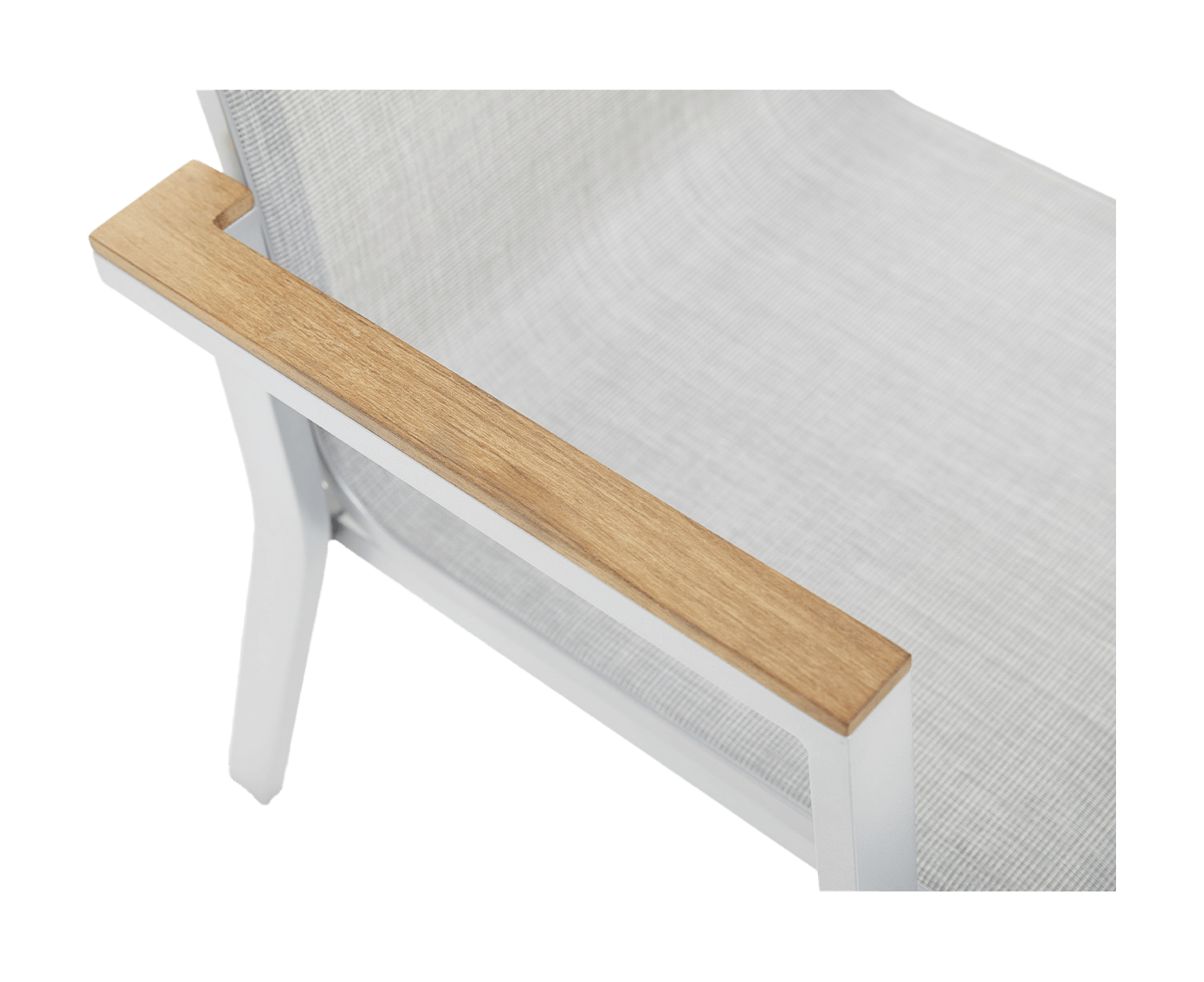 Kettler Rasmus Gartenmöbelset 5-teilig Silber / Grau / Teak 160x95 cm