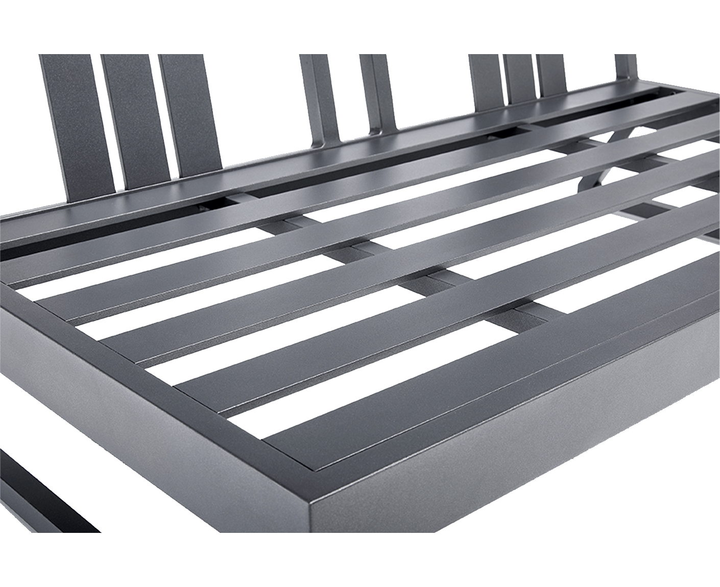 Kettler Ocean Skid Platform Gartenlounge Ecklounge mit Tisch Brisa / Anthrazit Matt