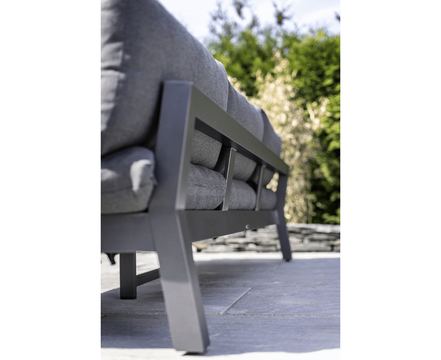 Kettler Comfort Gartenlounge inkl. Tisch Anthrazit / Graphit
