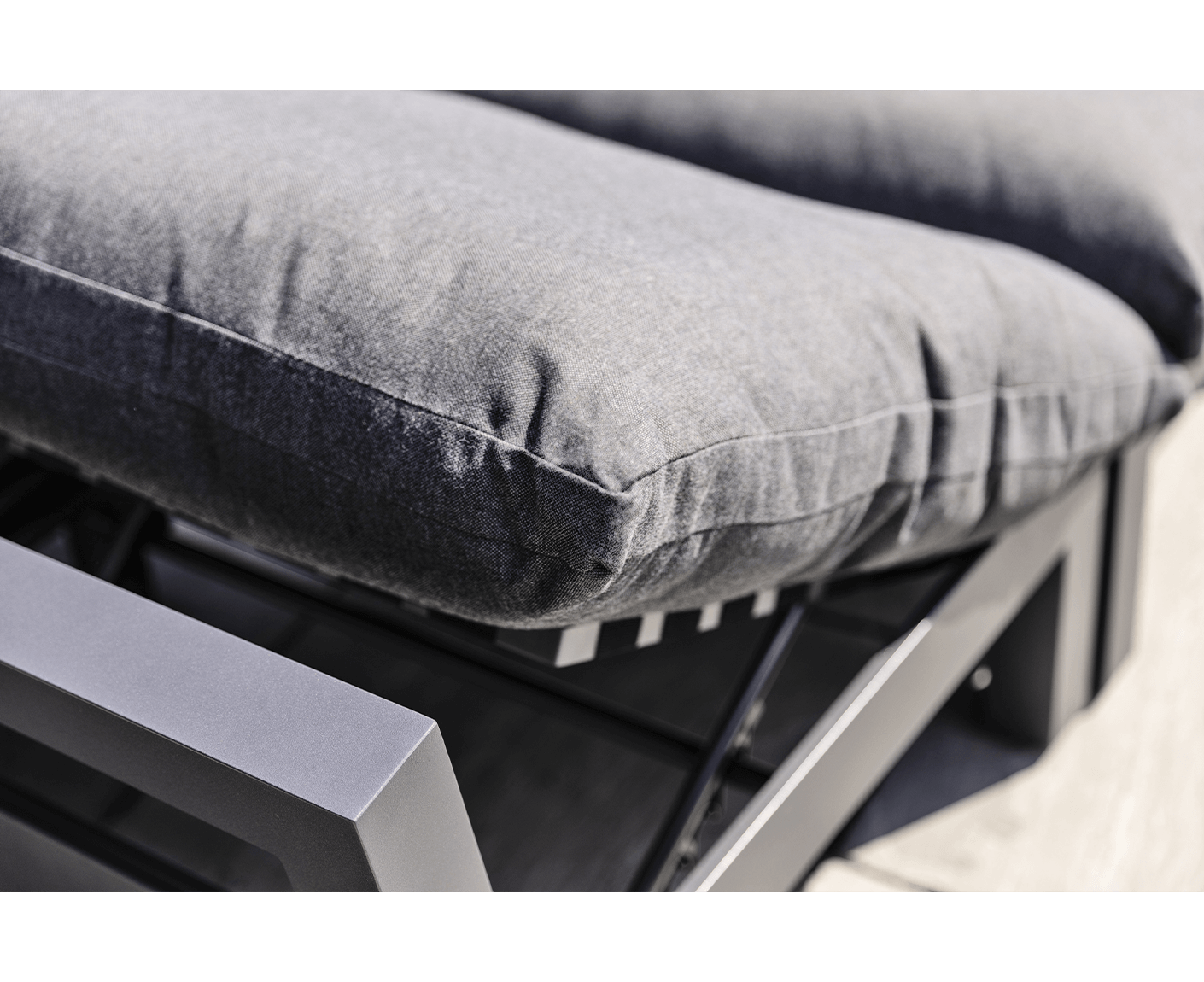 Kettler Comfort Gartenlounge inkl. Tisch Anthrazit / Graphit