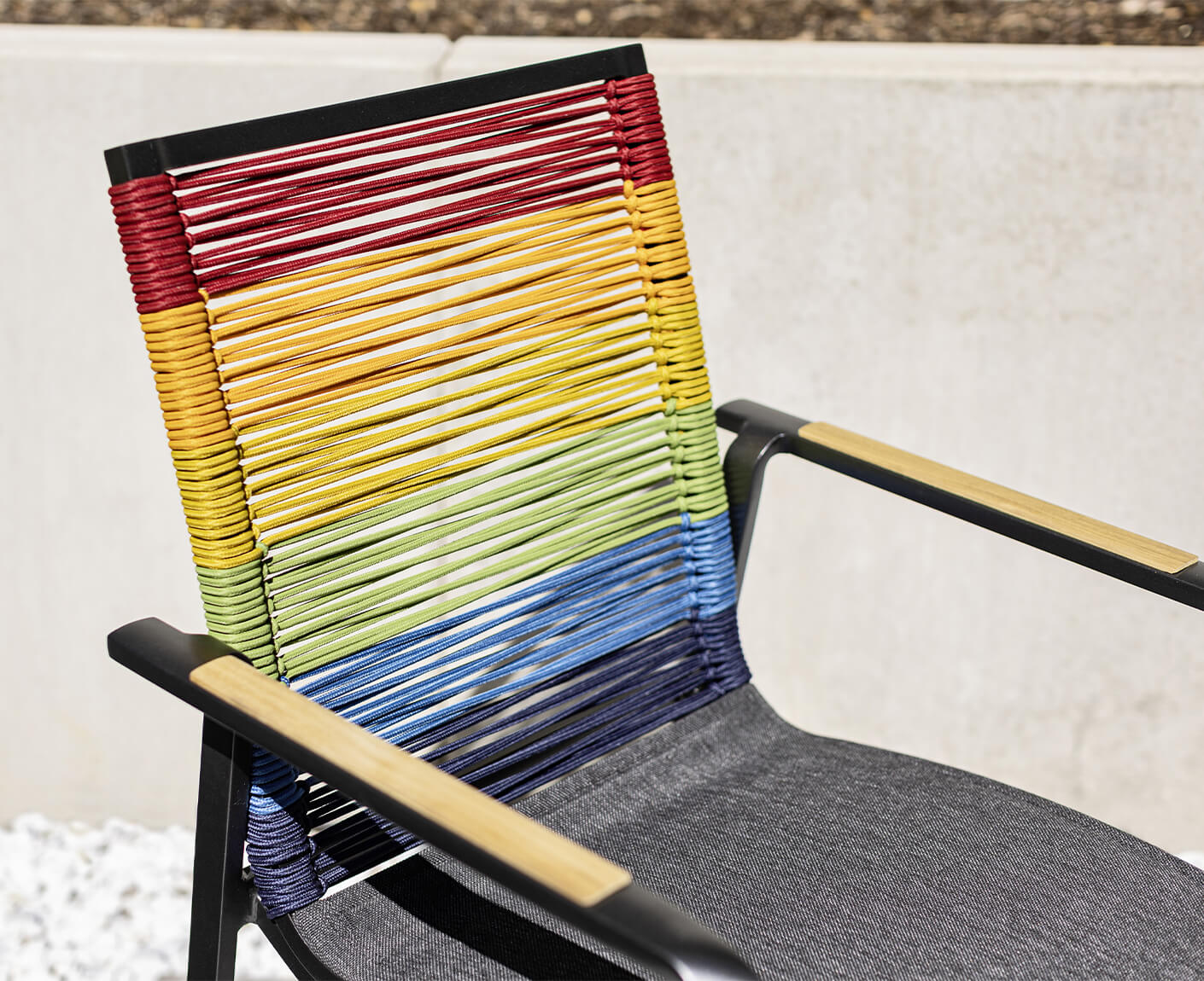 Kettler Diamond Gartenmöbel-Set 5-teilig Regenborgenfarben / Anthrazit