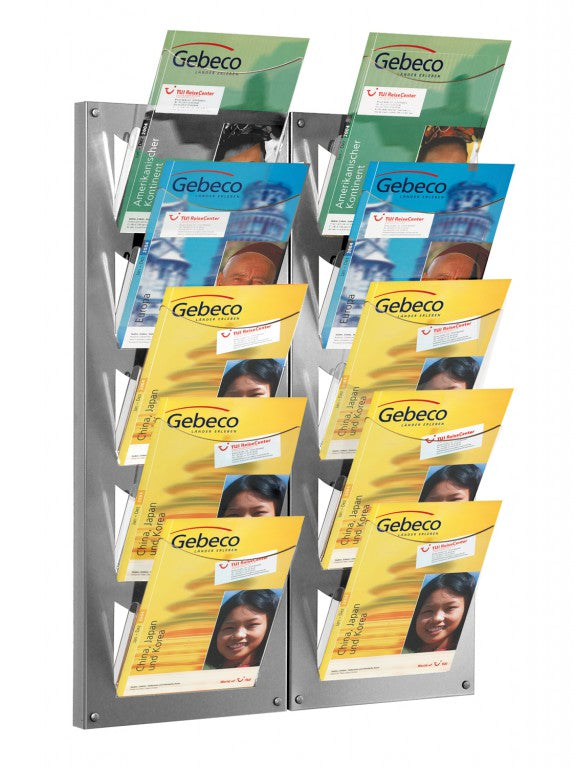NovaX Wandmagazin Zeitschriften-Wandhalter Prospekthalter Präsentationsmittel