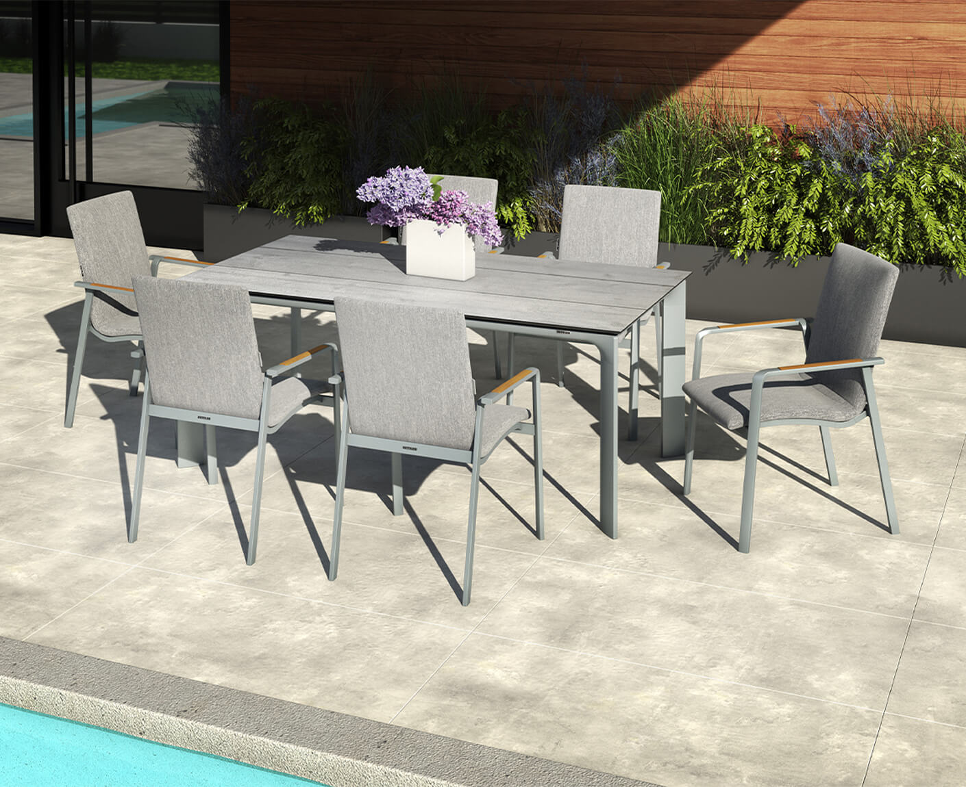 Kettler Diamond Stapelsessel Sunbrella