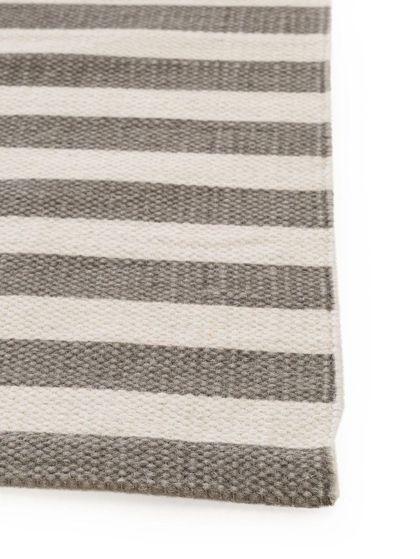 Wollteppich Oasis Creame / Grau