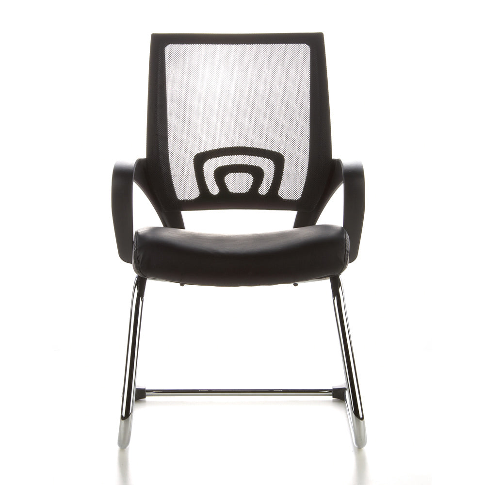 Freischwinger VISTO NET V Schwarz / Chrom