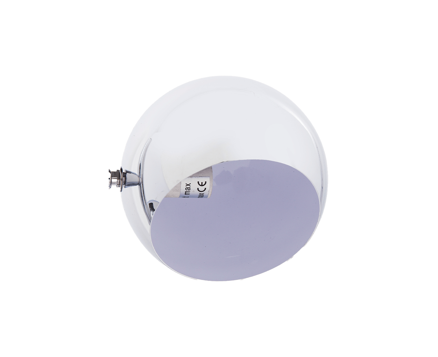 Stehlampe Leselampe Stehleuchte Calotta Chrome 151 cm Silber