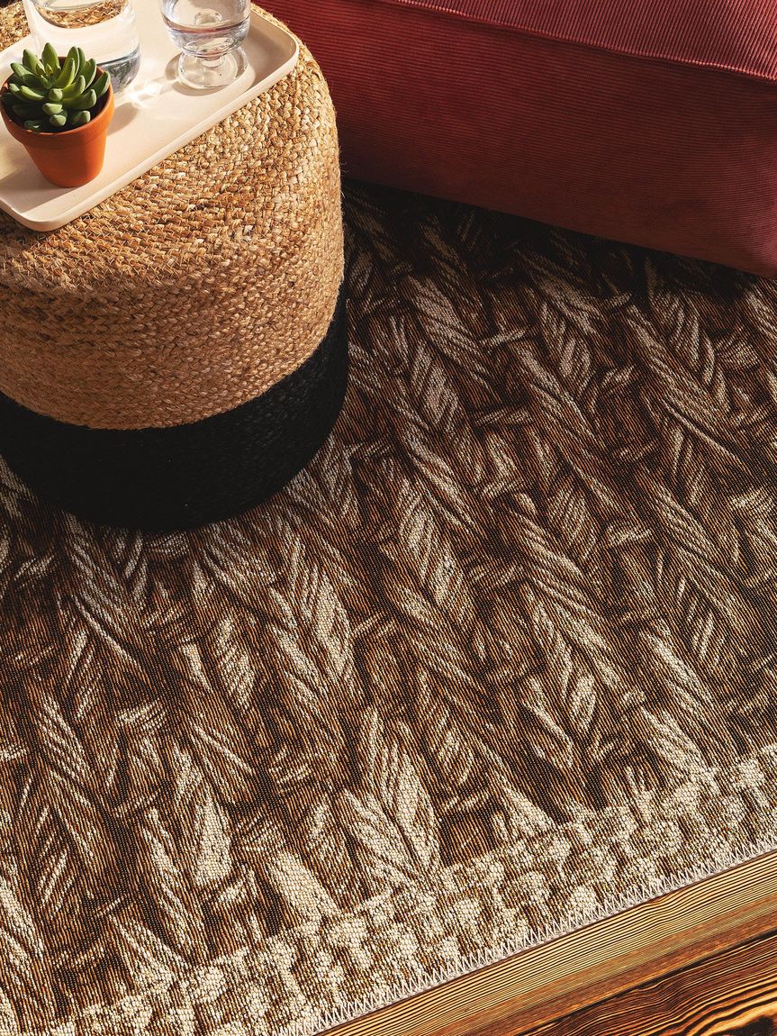 In- & Outdoor Teppich Kenya Creame / Beige