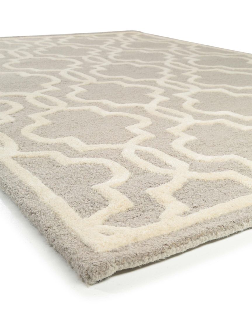 Wollteppich Windsor Grau