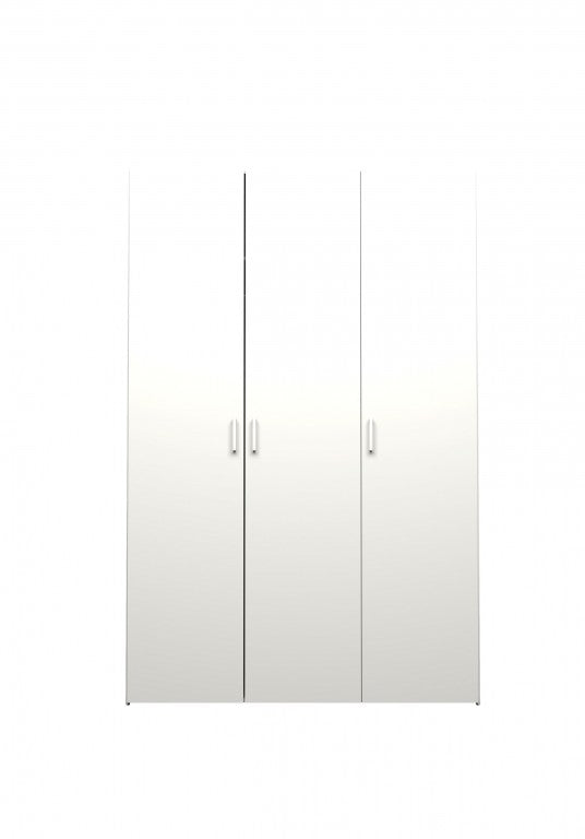 Kleiderschrank SPACE Schrank Türenschrank Weiß