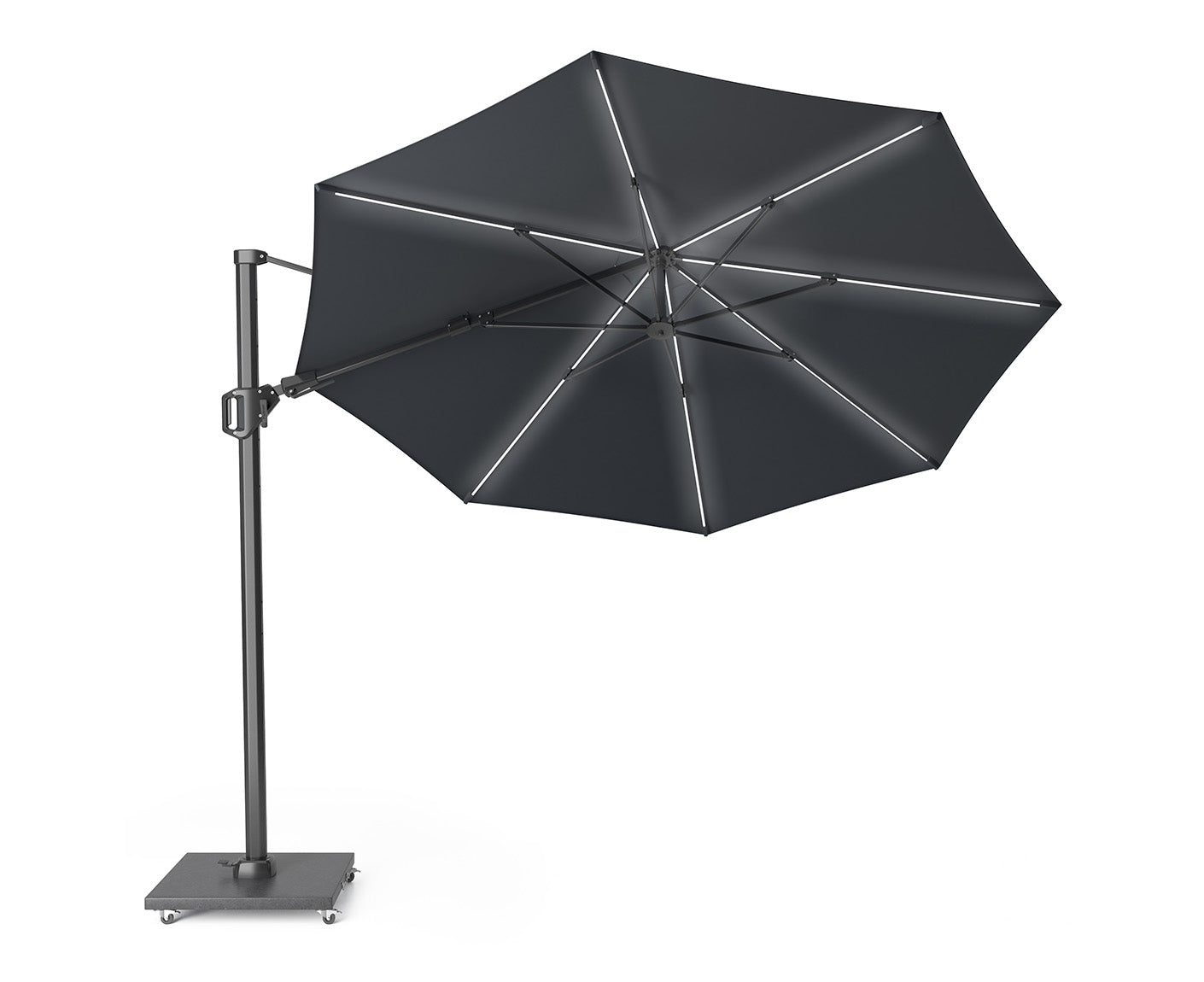 Platinum Ampelschirm CHALLENGER T2 GLOW LED-Beleuchtung