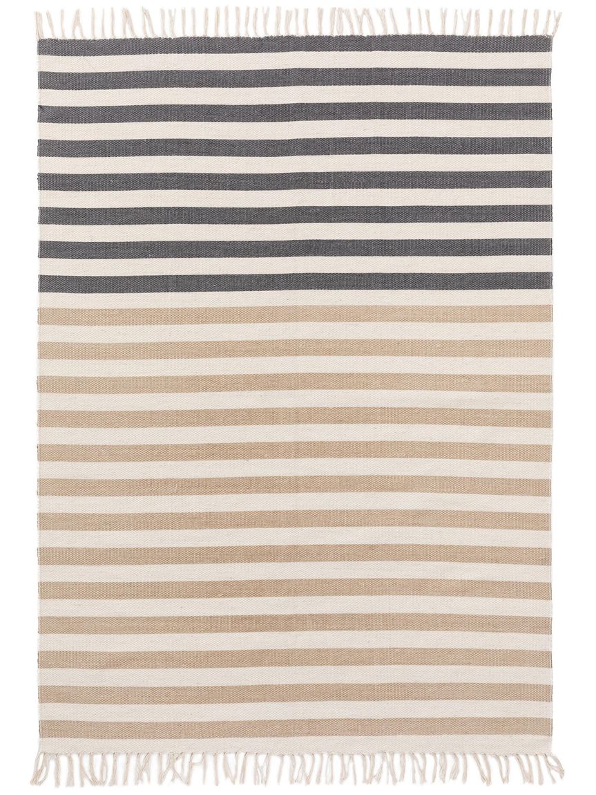 Wollteppich Oasis Beige / Grau