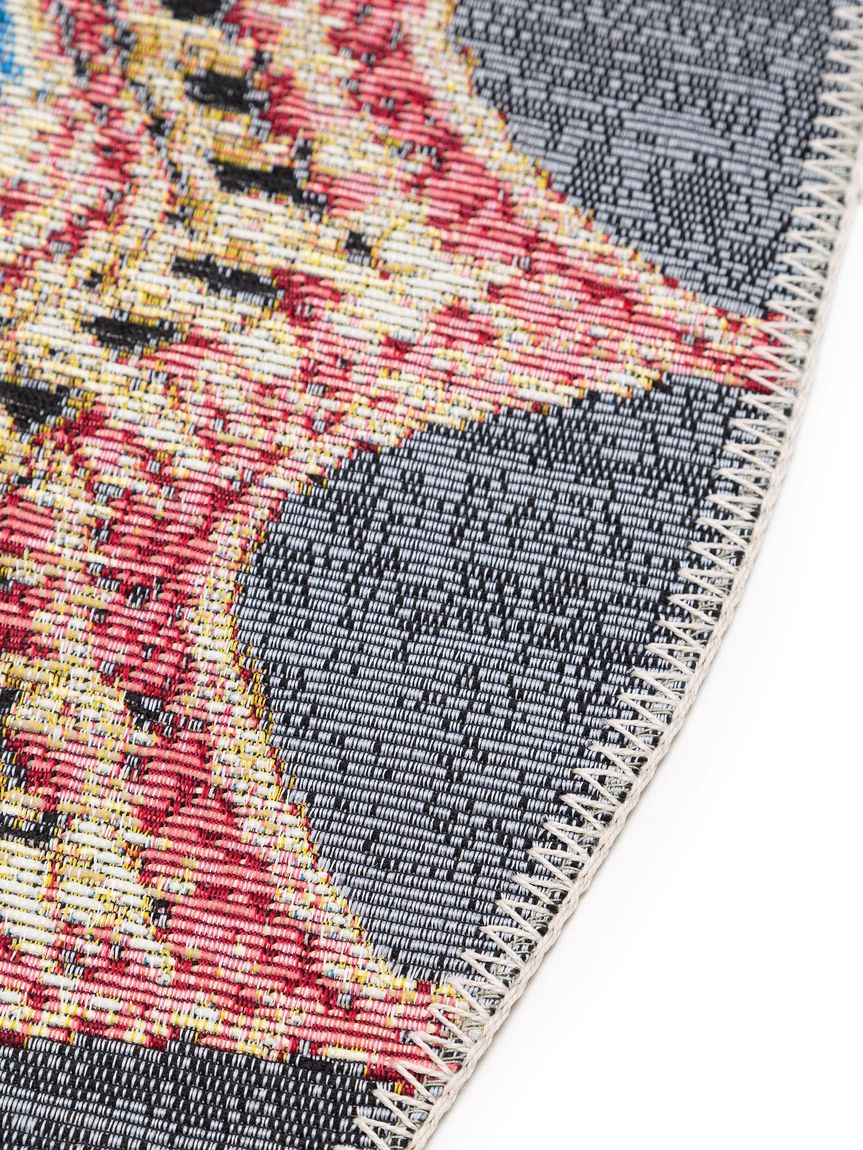 In- & Outdoor Teppich rund Kenya Ø 160 cm rund Bunt