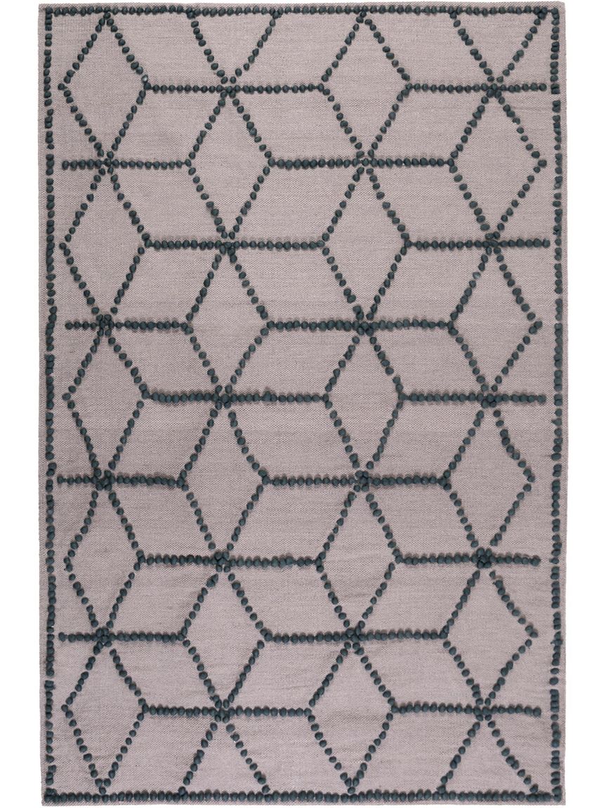 Wollteppich Fiesta 130x190 cm Beige