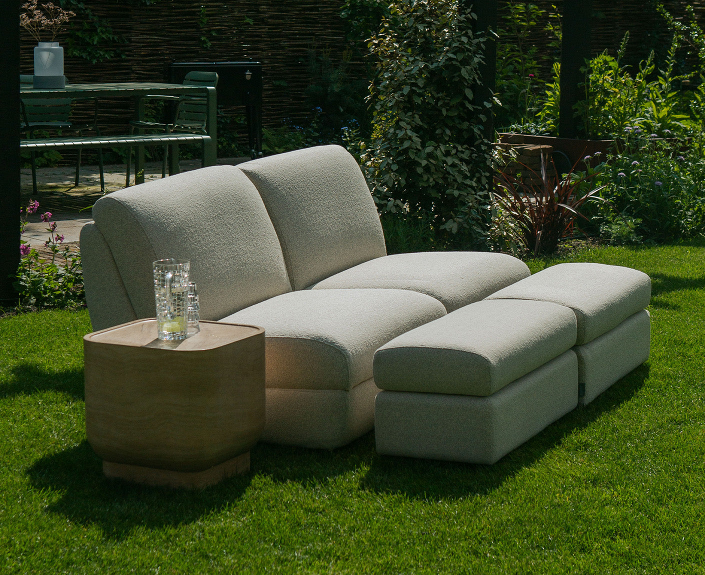 Mississippi Outdoor Lounge Sessel Beige