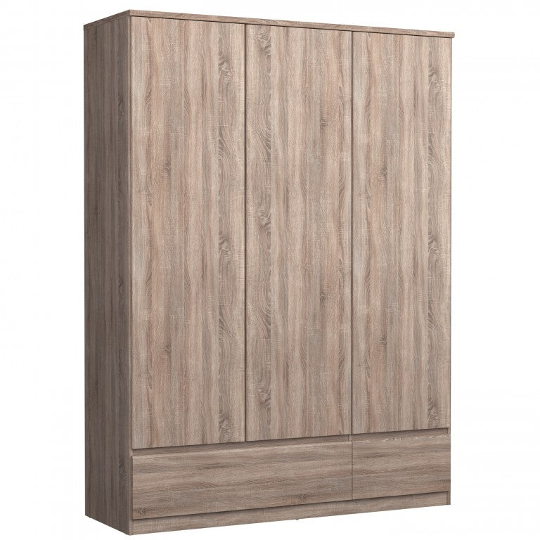 11475 Kleiderschrank NAIA Drehtürenschrank Schrank Trüffel