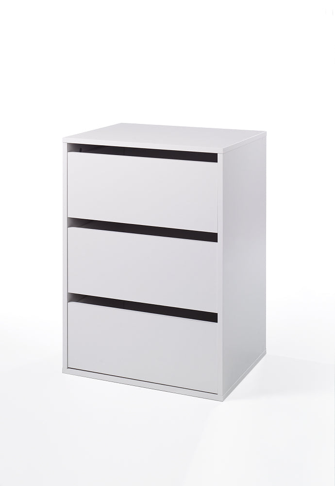 Verona Schiebetürenschrank 182 x 202 cm Eiche Struktur / Weiß