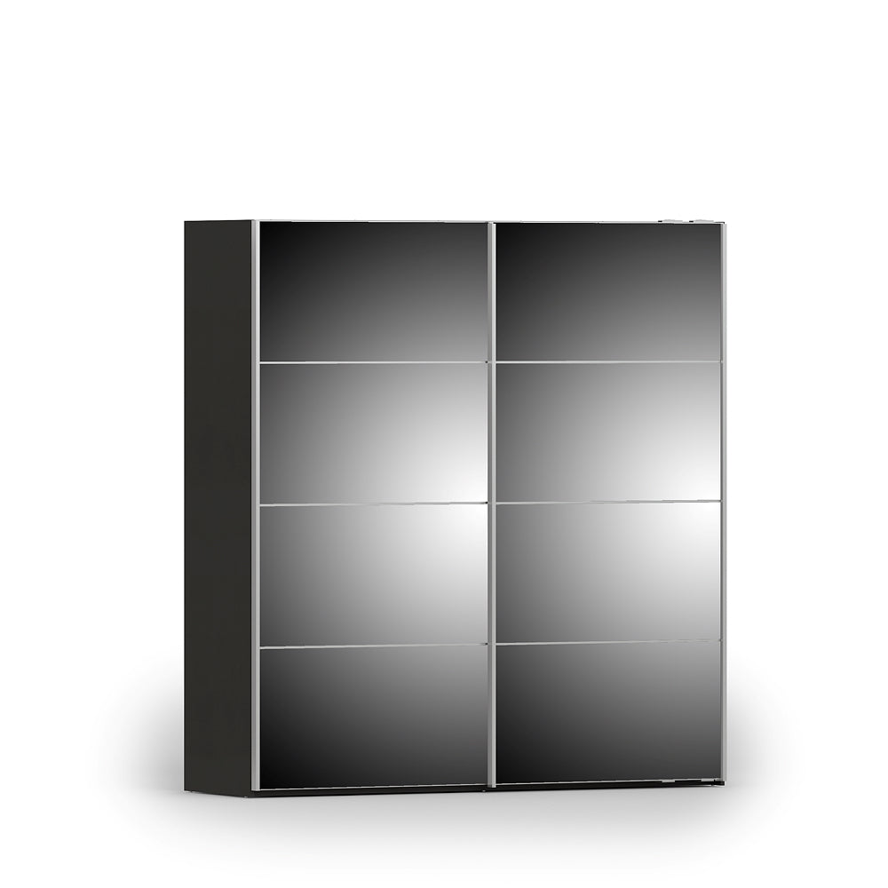 Verona Schiebetürenschrank 182 x 202 cm Kaffee
