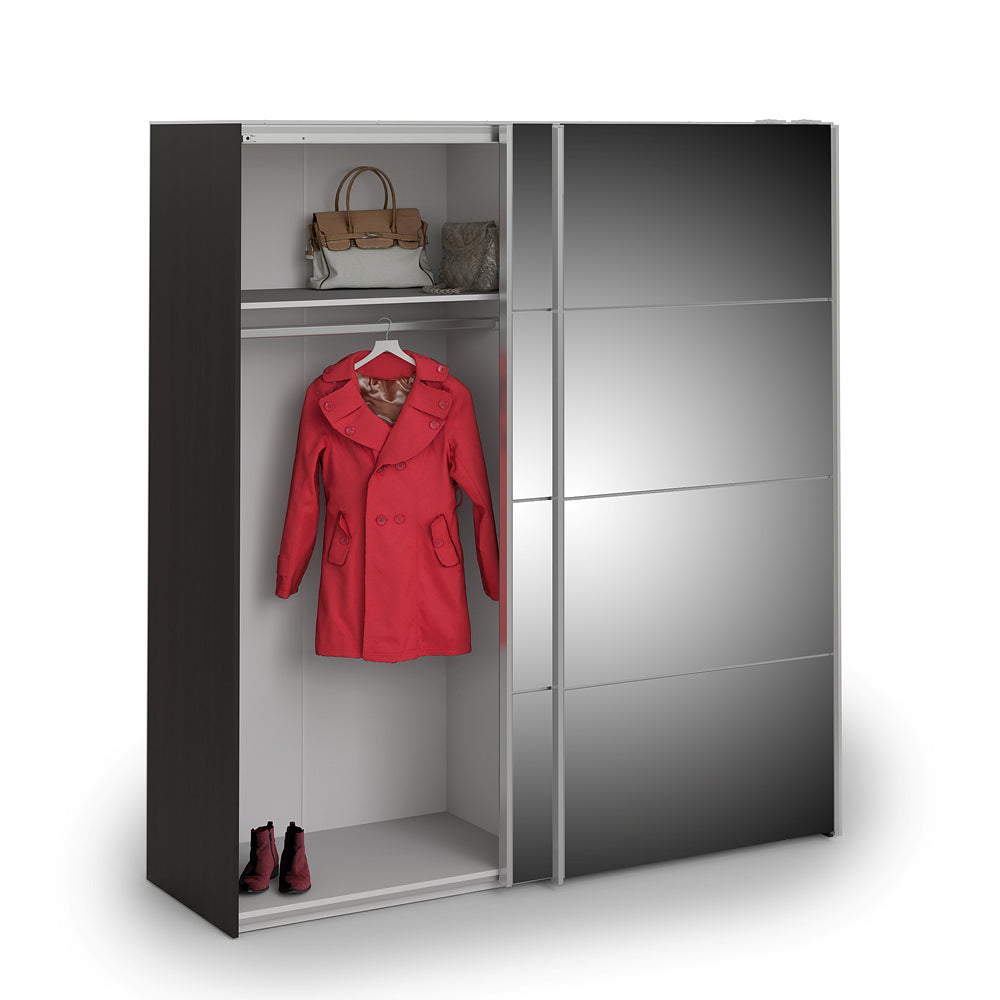 Verona Schiebetürenschrank 182 x 202 cm Kaffee