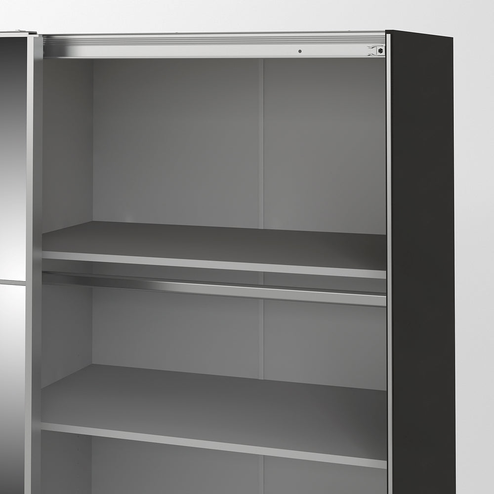 Verona Schiebetürenschrank 182 x 202 cm Kaffee