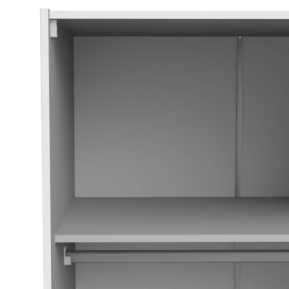 Verona Schiebetürenschrank 182 x 202 cm Weiß