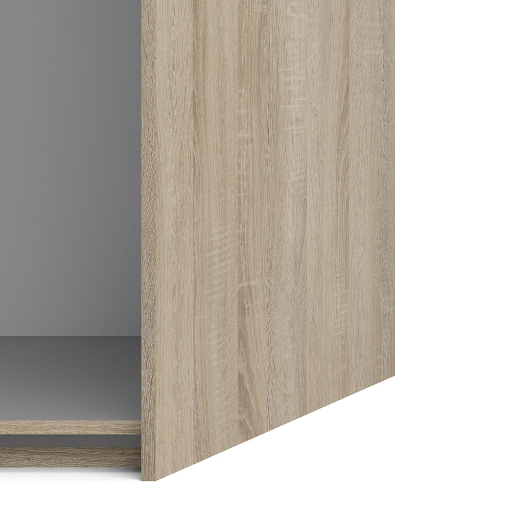 Verona Schiebetürenschrank 243 x 202 cm Eiche Struktur