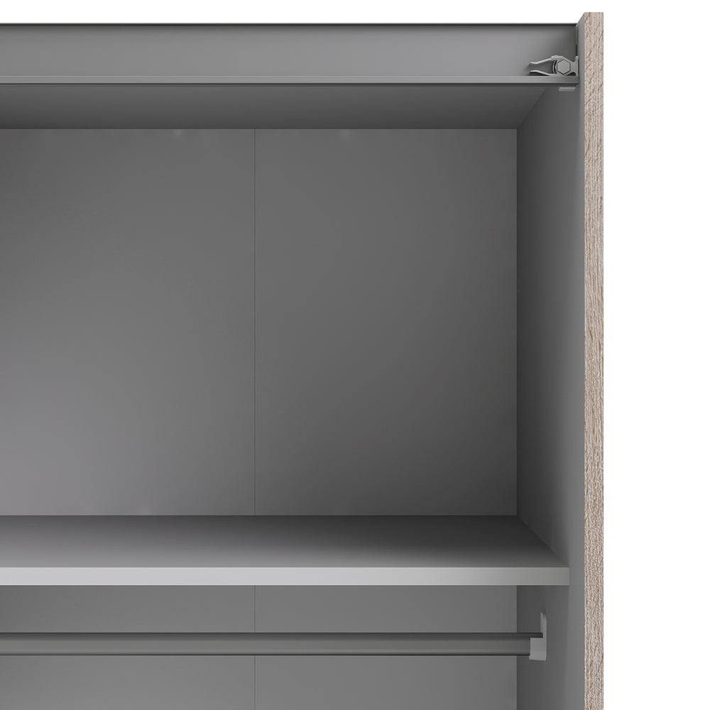 Verona Schiebetürenschrank 243 x 202 cm Trüffel